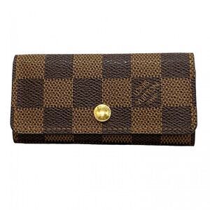 Louis Vuitton Key Case Damier Multicles 4 N62631 Ebene Men's Women's Unisex